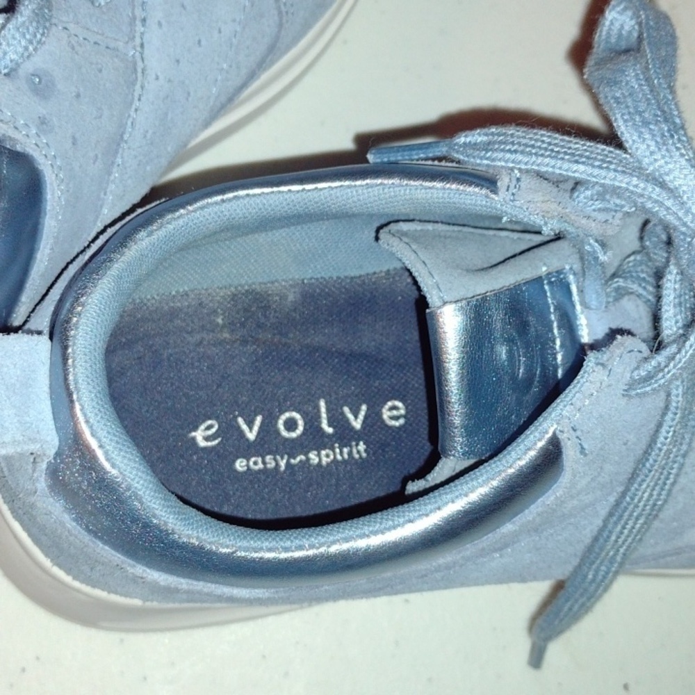 Easy SPIRIT Evolve Sphynx Light Blue Size 8 Walking Shoes - Picture 10 of 12
